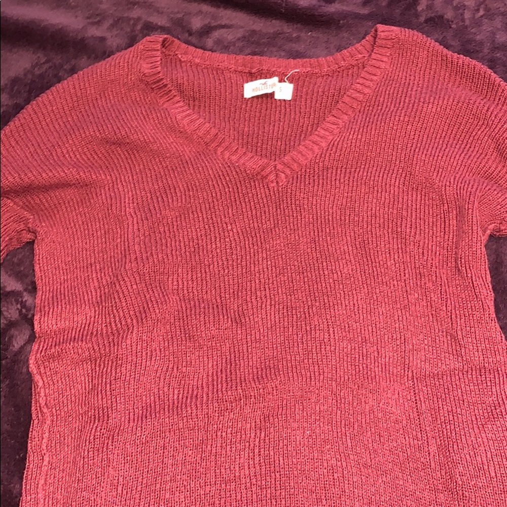 Red sweater